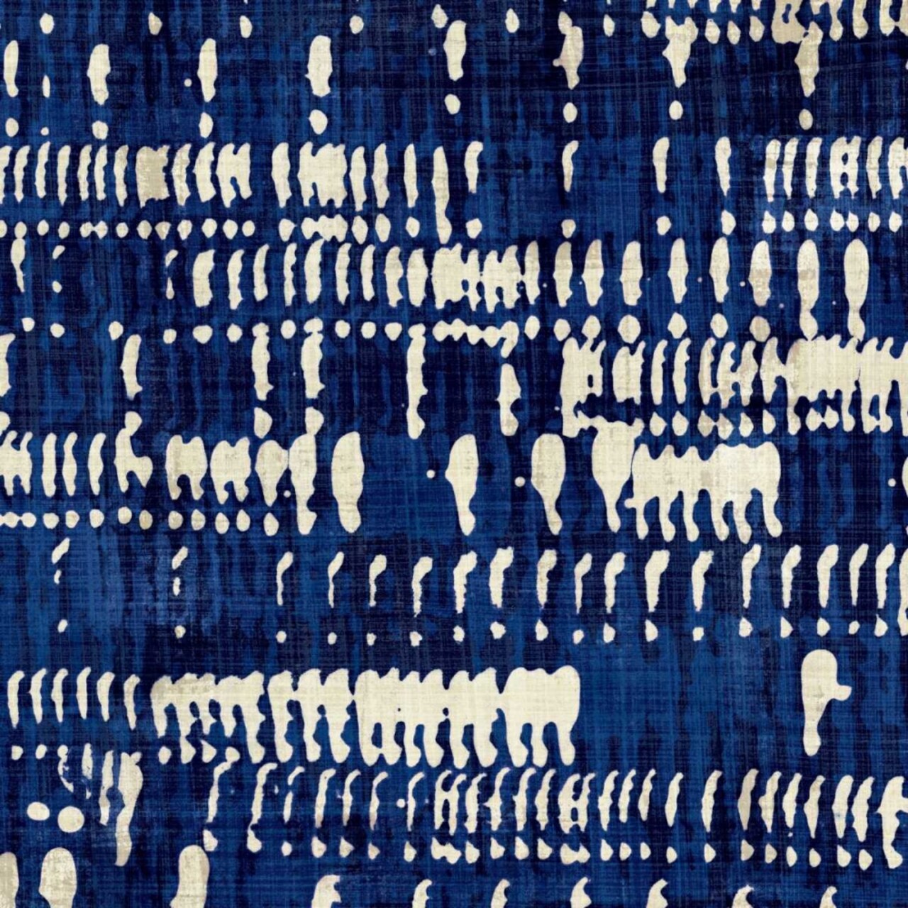 Indigo Batik IV Poster Print by Wild Apple Portfolio - Item # VARPDX16451
